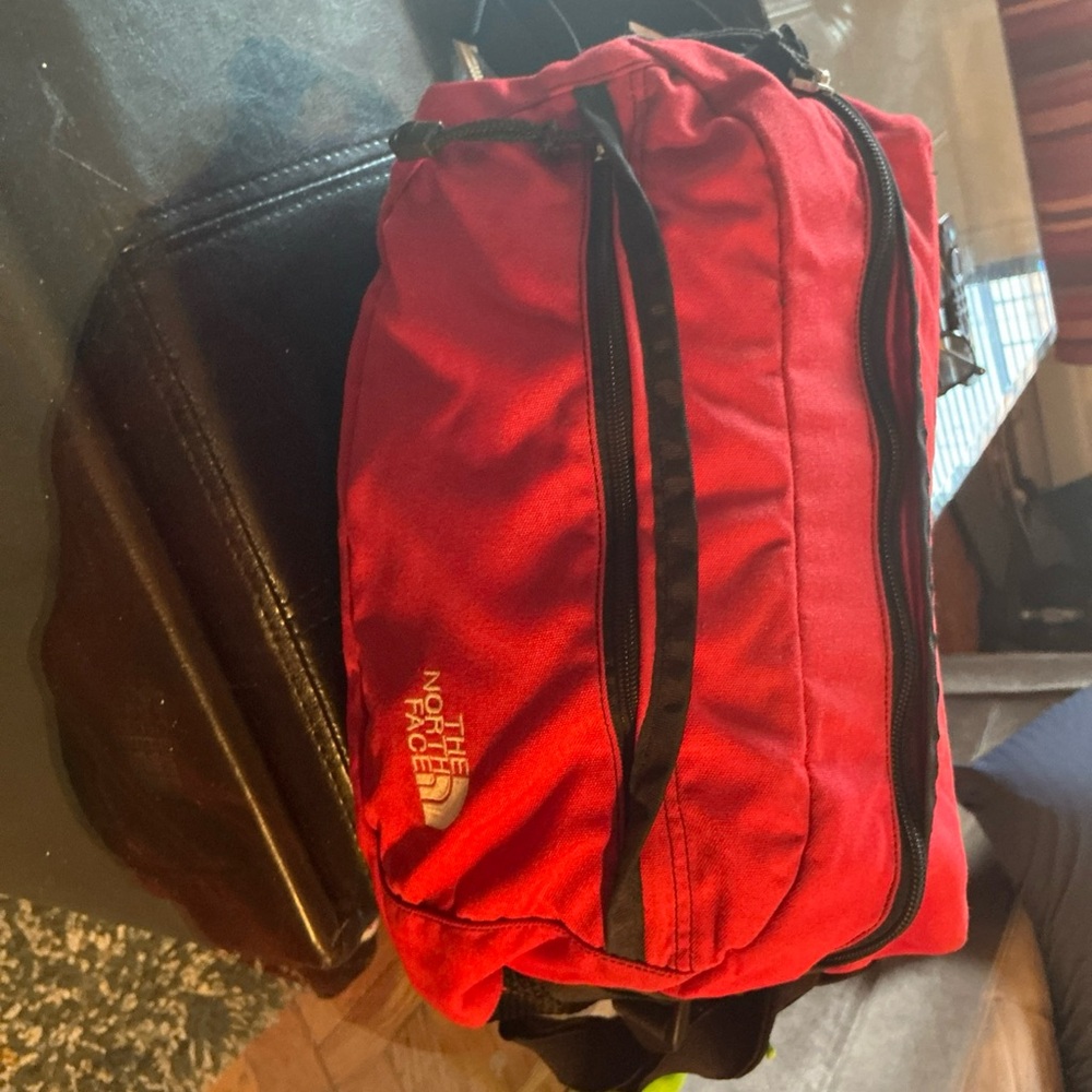 The North Face Waist Pack Red black